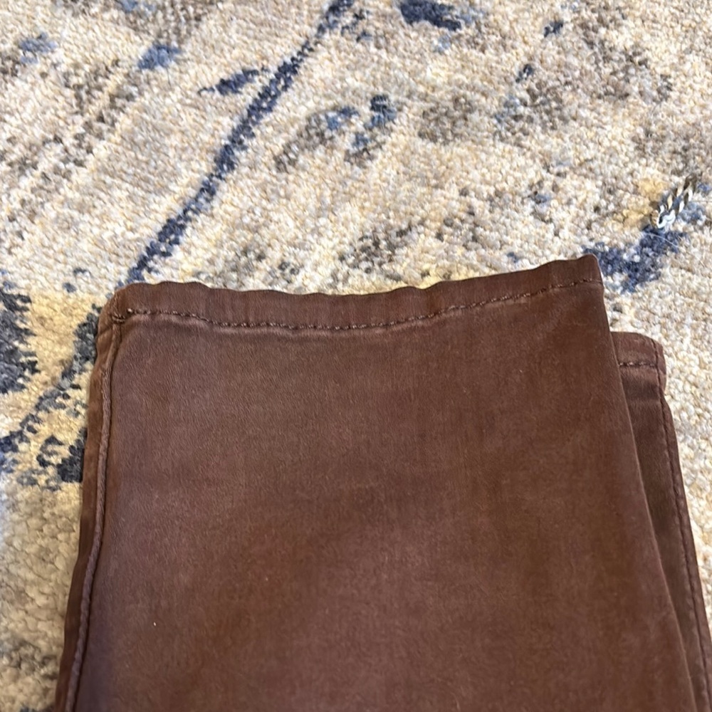 Brown Straight Leg Denim Jeans - Picture 4 of 8